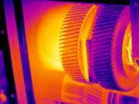 Thermography mechanical element