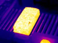 thermography furnace output